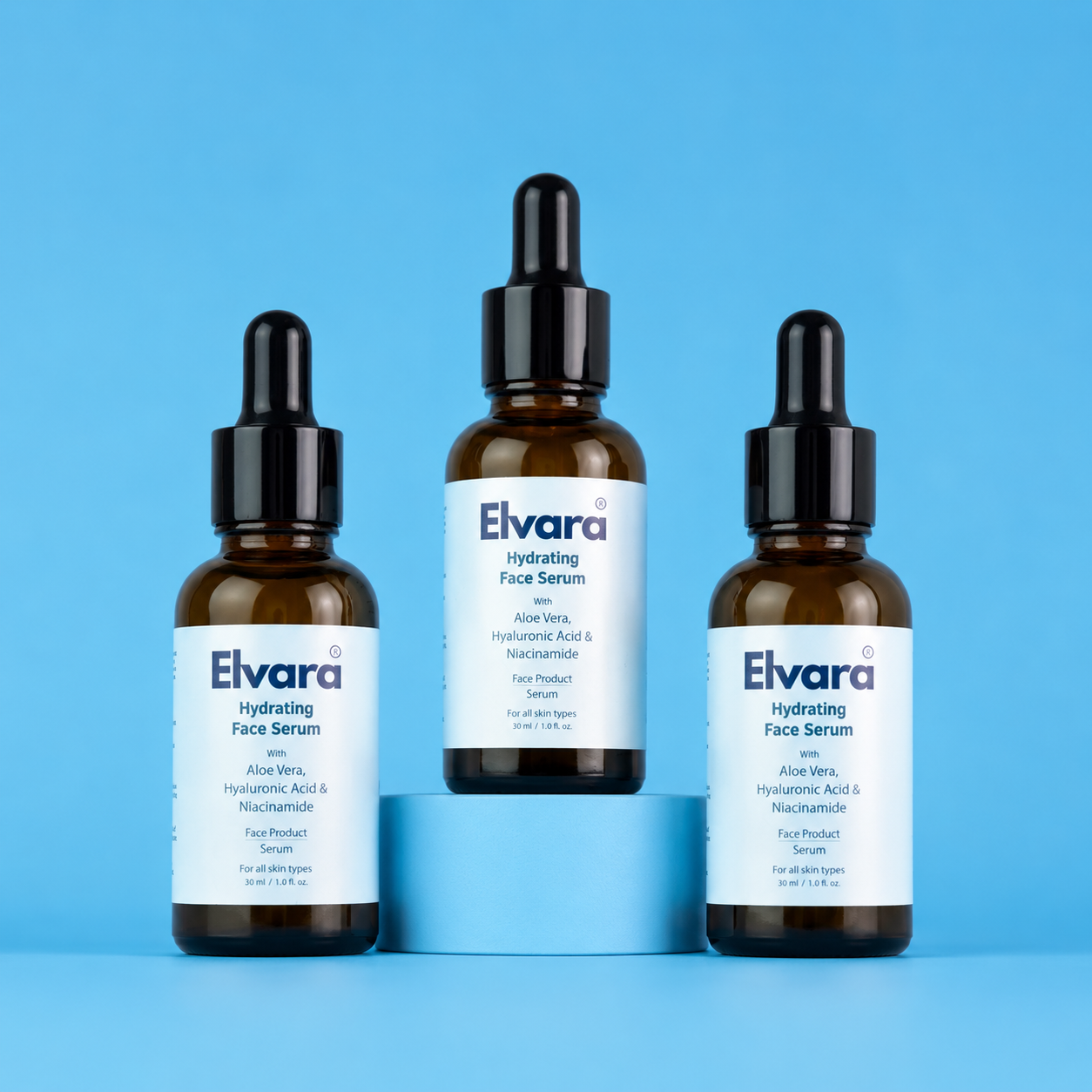 3 Bottles Hydrating Face Serum